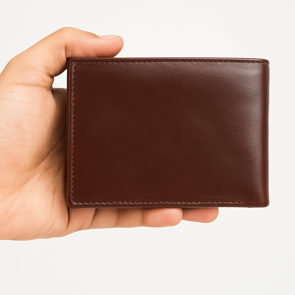 A-Z Nova™ Smart Leather Wallet – Live Location, Camera Access & Beep Alarm