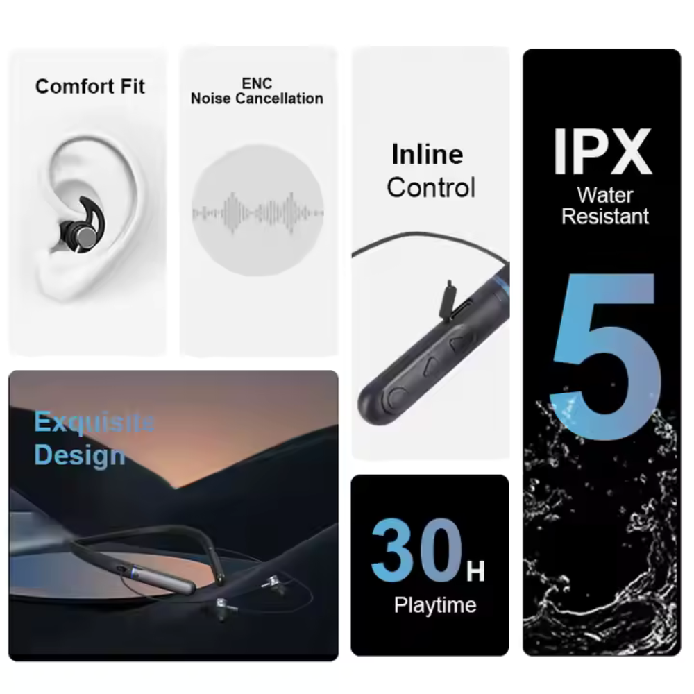 š§ Pro Neckband Combo ā Built for Music Lovers ā¤ļøāš„