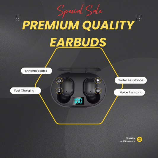 🔊 E6S TWS Earbuds 🎧